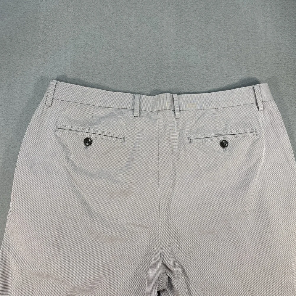 Banana Republic Kentfield Pant Mens 36x30 Straight leg Grey 100% Cotton